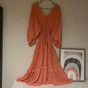 Misa Los Angeles smock waist dress size medium